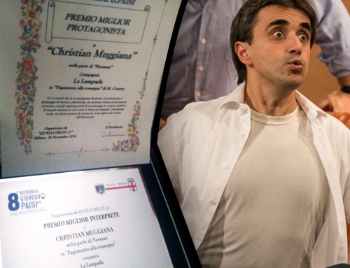 Compagnia la Lampada vince MIGLIOR ATTORE al concorso “Memorial Giordano Paini”